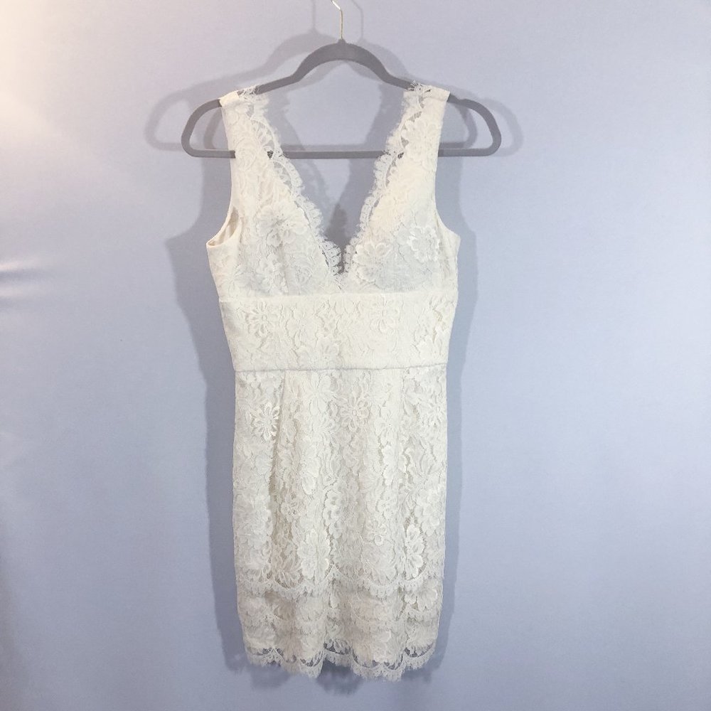 NEW Single Los Angeles Off-White Lace Dress